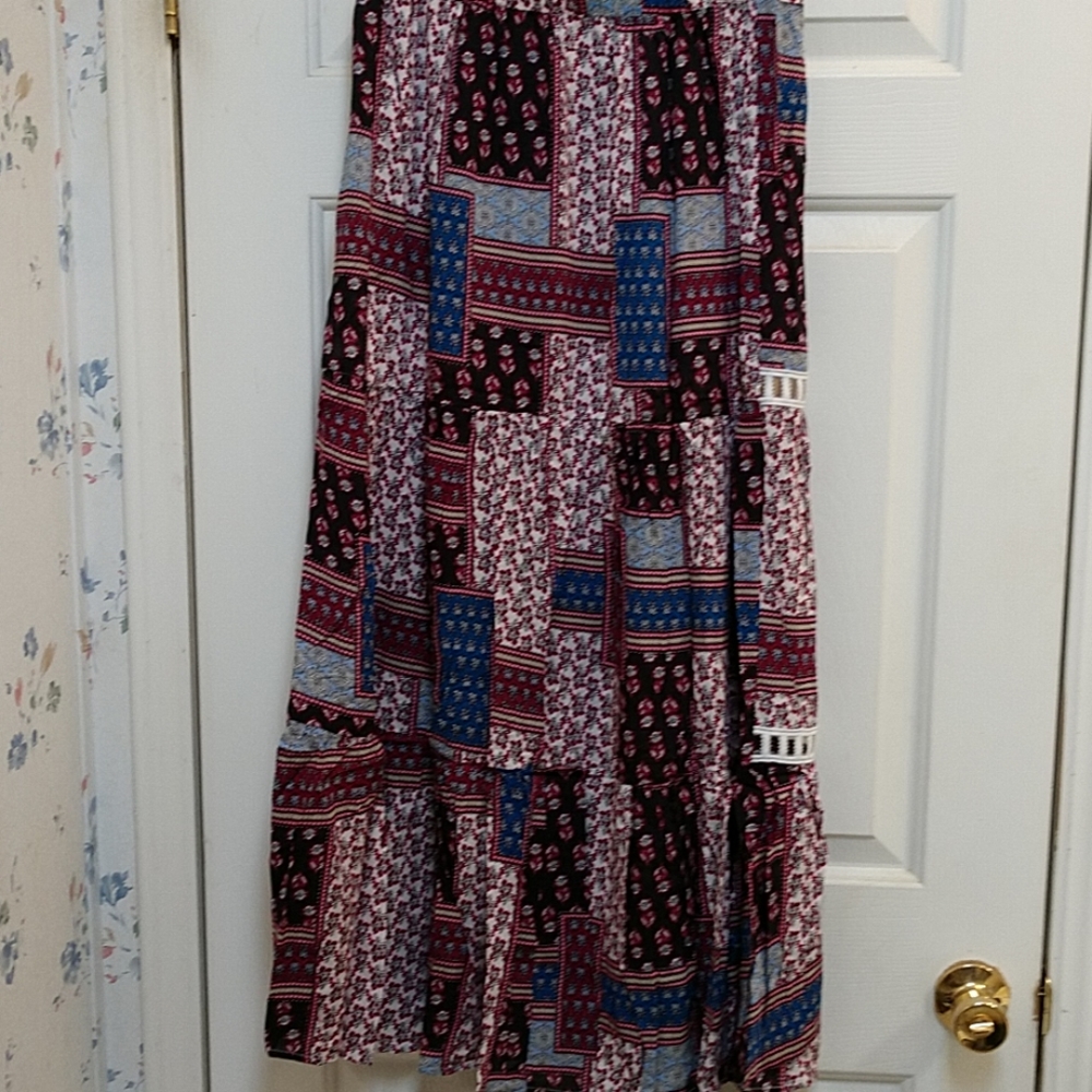 NWT Cheeky Boho Peasant crop with long skirt set - Picture 6 of 8
